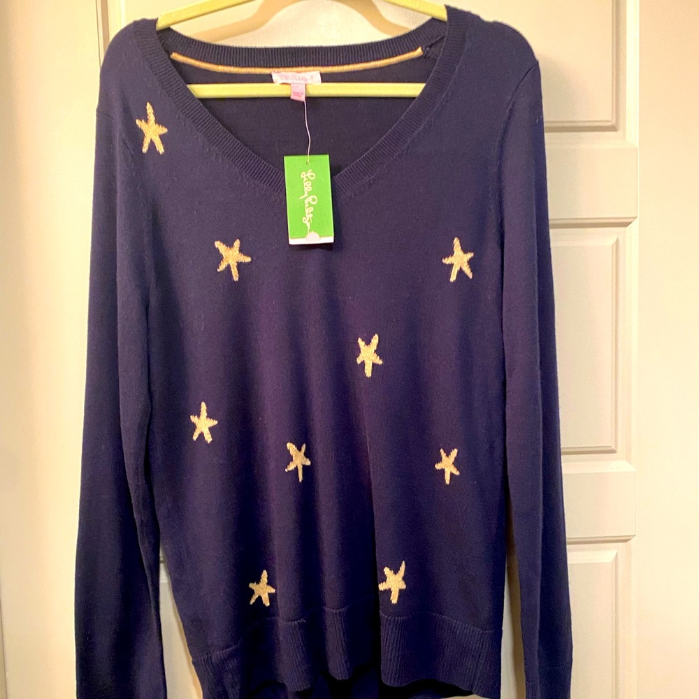 NWT Lilly Pulitzer sweater size L
